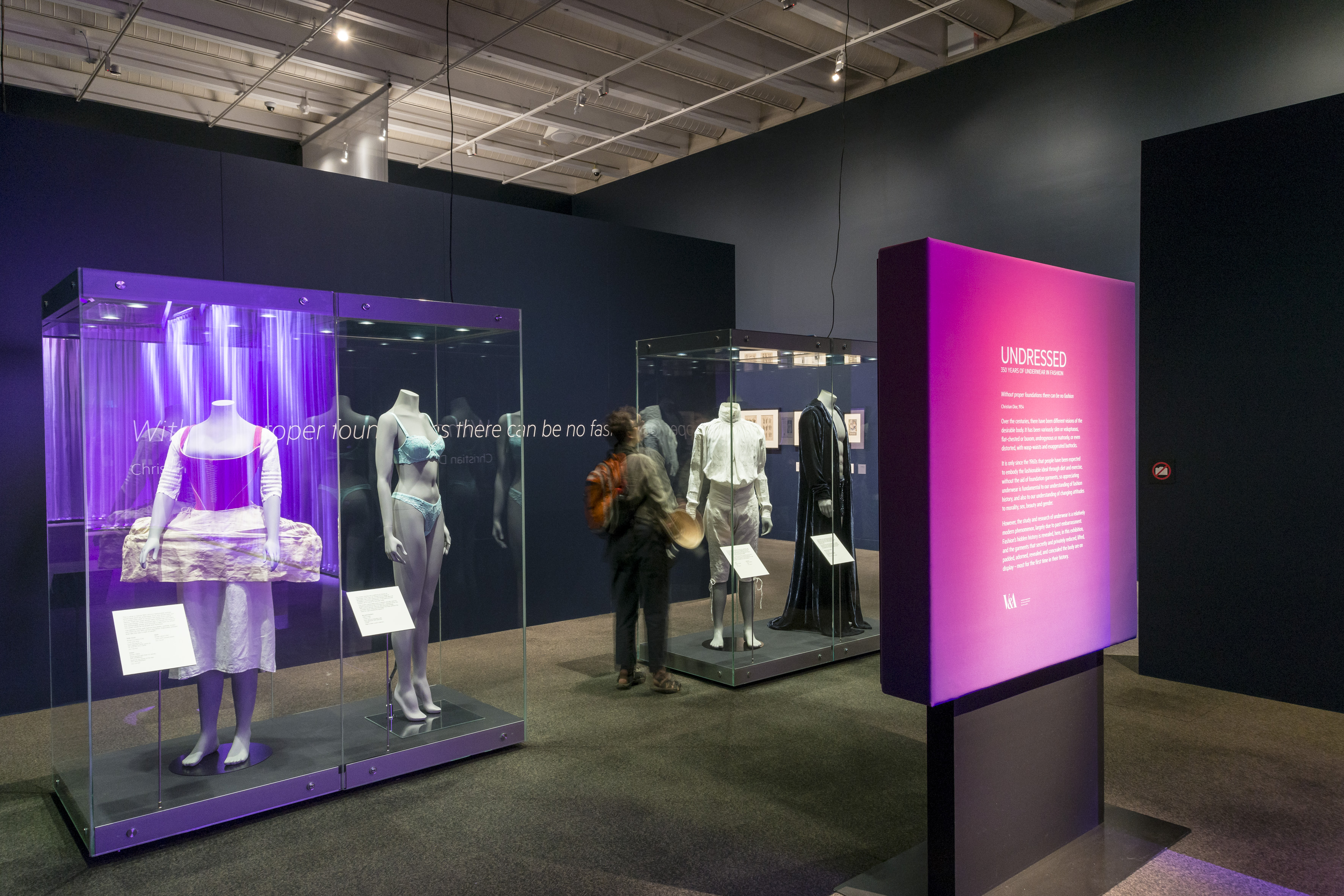 Undressed - Touring Exhibition - Collection items from Victoria and Albert Museum London - Role: 3D designer